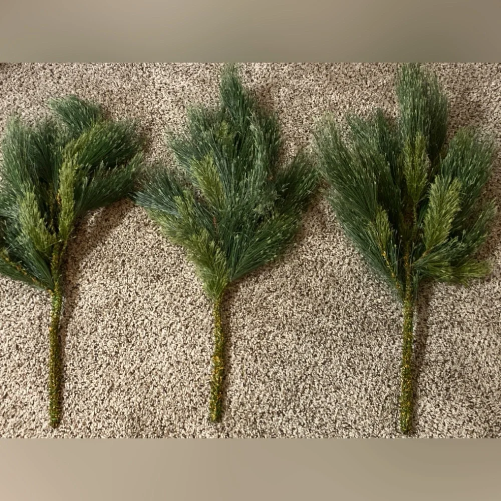 Long Green Pine Branches Decor Like New
